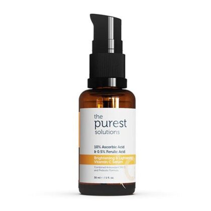 The Purest Solutions Brightening + Lightening Vitamin C Serum - 30ml |   فيتامين سي من ذا بيورست سلوشن