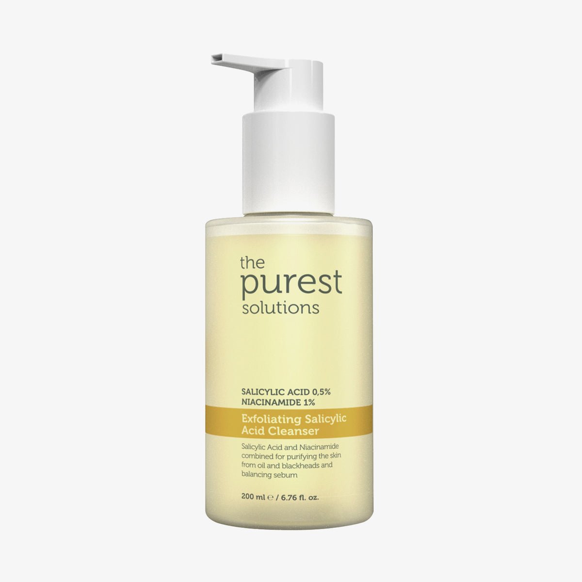 The Purest Salicylic Acid Cleanser - 200ml | غسول بالسالسلك اسد من ذا بيورست سلوشن