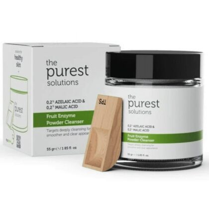 The purest Solutions - 0.2% Azelic Acid + 0.2% Malic Acid Fruit Enzyme Powder Cleanser - 55 g |
مقشر الفواكه ازلك اسد و ماليك اسد باودر