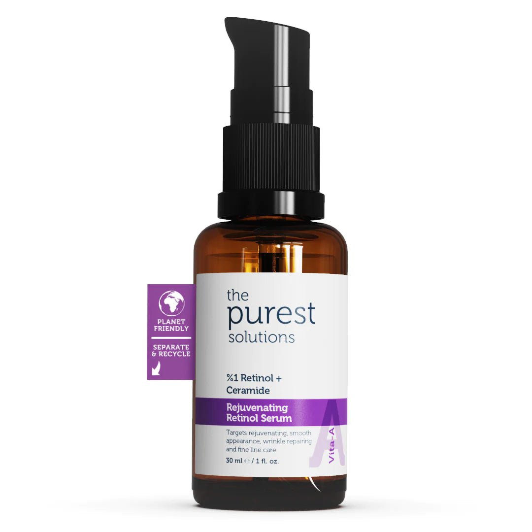 The Purest Solutions Retinol 1% + Ceramide Rejuvenating Serum - 30ml | رتنول سيرم من ذا بيورست سلوشن