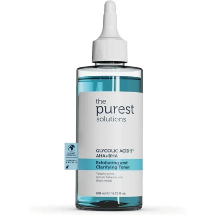 The Purest Solutions Exfoliating and Clarifying Toner - 200ml |ذا بيورست تونر مقشر ومنقي - 200 مل