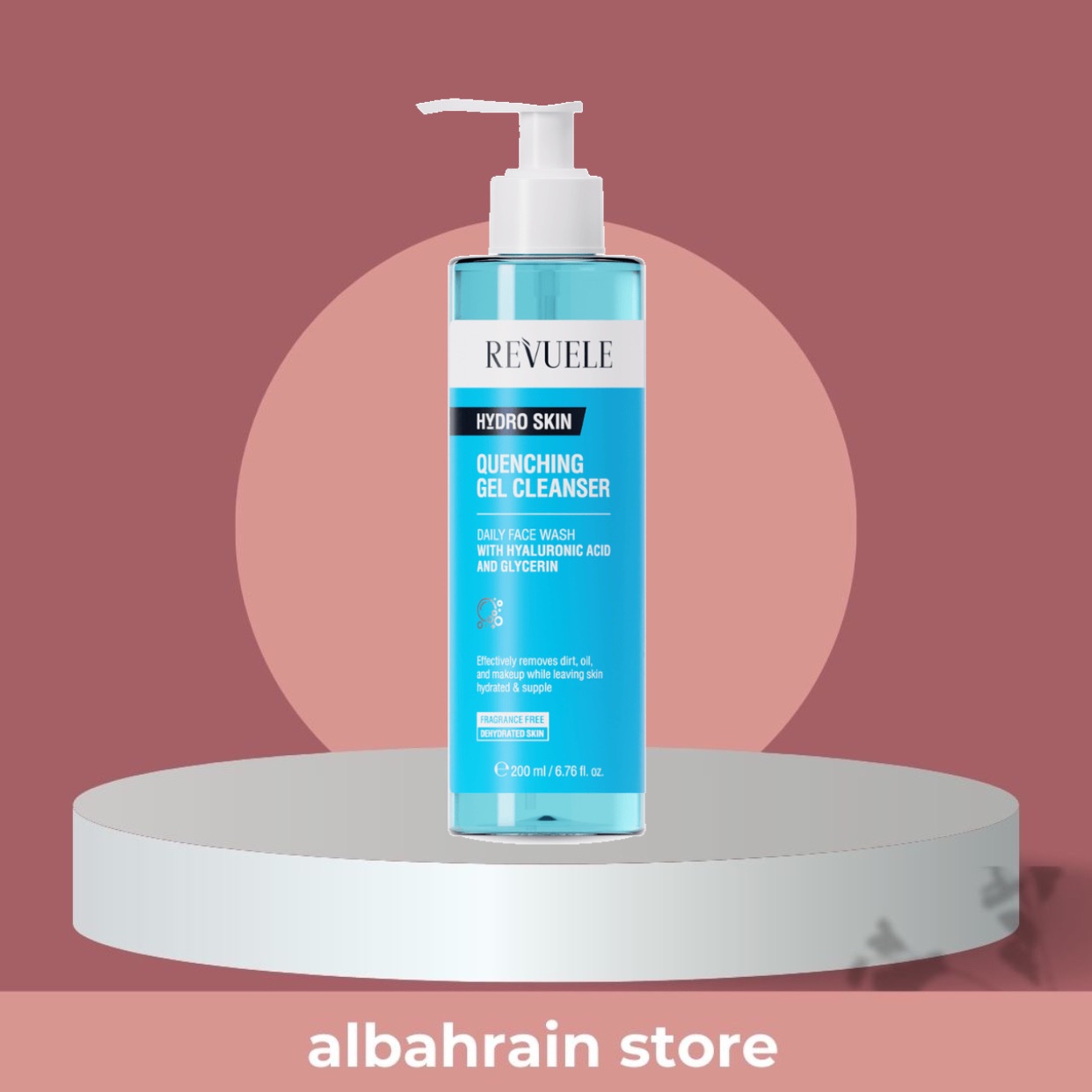 REVUELE QUINCHING GEL CLEANSER | غسول الوجه الجل المرطب من ريفولي