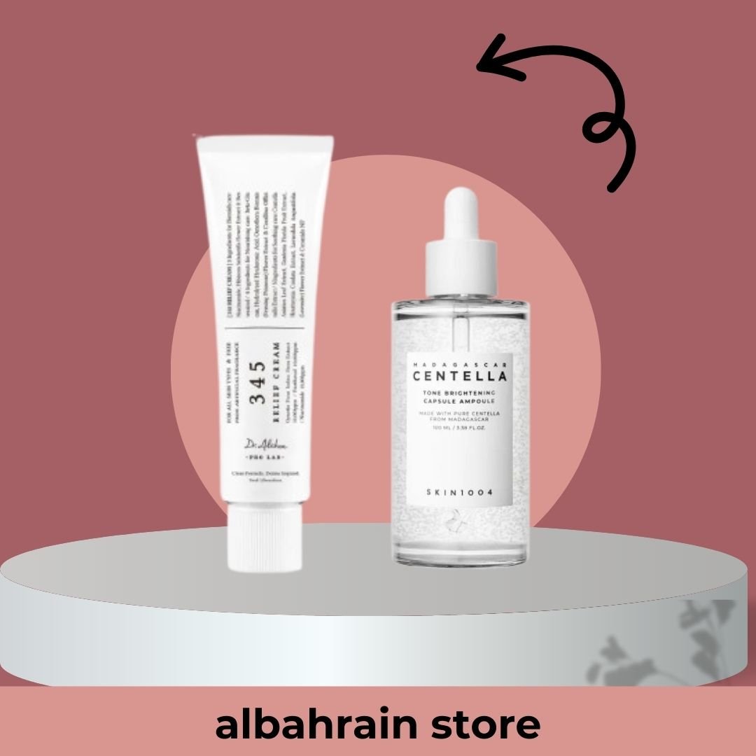 بكج | skin1004 brightening ampoule 100ml + Dr althea 345 cream
