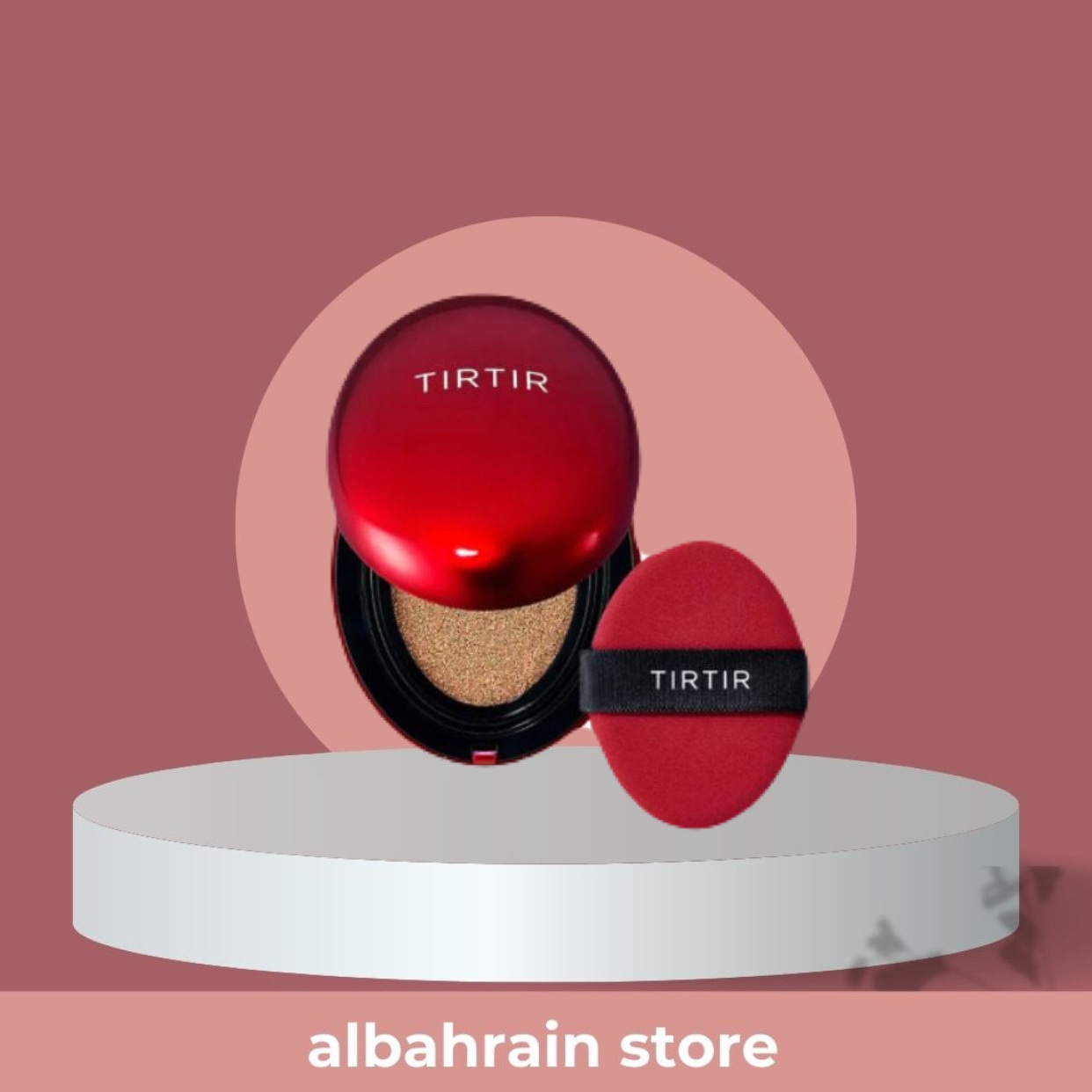 Tirtir mask fit red cushion 18 gram | فونديشن كوشن من ترتر حجم كبير