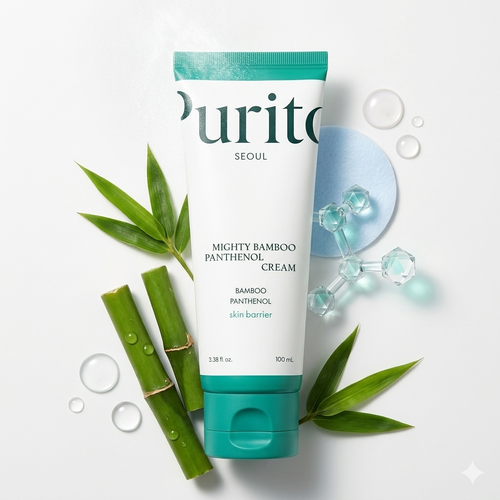 Purito Seol Mighty Bamboo Panthenol | كريم البامبو و البانثينول من بيوريتو