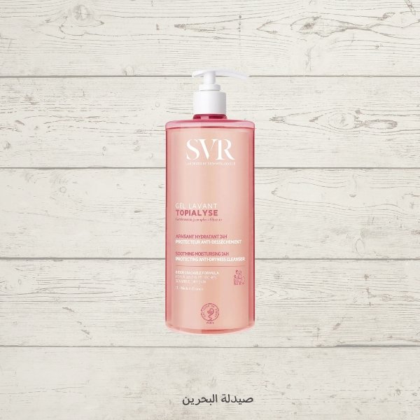 SVR Topialyse Gel Lavant | غسول جل للبشرة الجافة والحساسة من SVR حجم عملاق . 1000 ملم