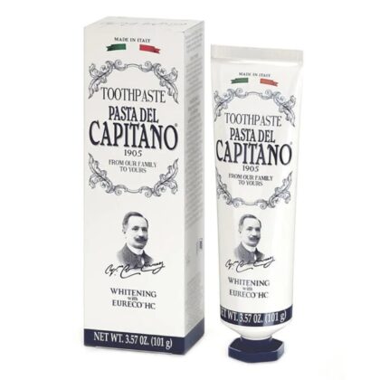 معجون أسنان باستا ديل كابيتانو Capitano  لتبييض الأسنان وإزالة البقع - 75 ملم