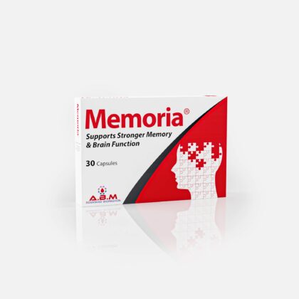 ميموريا (Memoria) مكمل غذائي لتقوية الذاكرة وزيادة التركيز وتنشيط الدماغ - 30 كبسولة