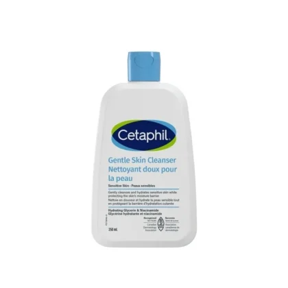 غسول الوجه سيتافيل Cetaphil لطيف للبشرة الحساسة والجافة بالنياسيناميد تنظيف وترطيب 250 مل من سيتافيل Cetaphil أصلي 100% | متوفر لدى صيدلية البحرين في الموصل بالعراق