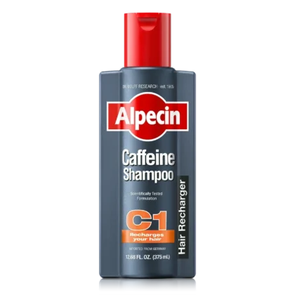 شامبو ألبيسين Alpecin Caffeine C1 مركب الكافيين المقوي للشعر الخفيف 375 مل من Alpecin أصلي 100% | متوفر لدى صيدلية البحرين في الموصل بالعراق
