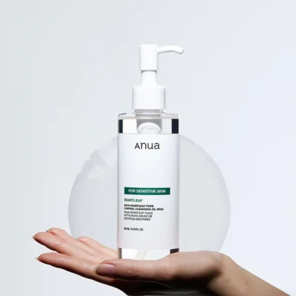 غسول زيتي أنوا Anua هارتليف للتحكم في المسام وتنظيف البشرة الحساسة 200 مل من Anua أصلي 100% | متوفر لدى صيدلية البحرين في الموصل بالعراق