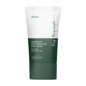 واقي شمس انوا Anua سيلكي مويسشر المرطب SPF50 حجم 50 مل من ANUA أصلي 100% | متوفر لدى صيدلية البحرين في الموصل بالعراق