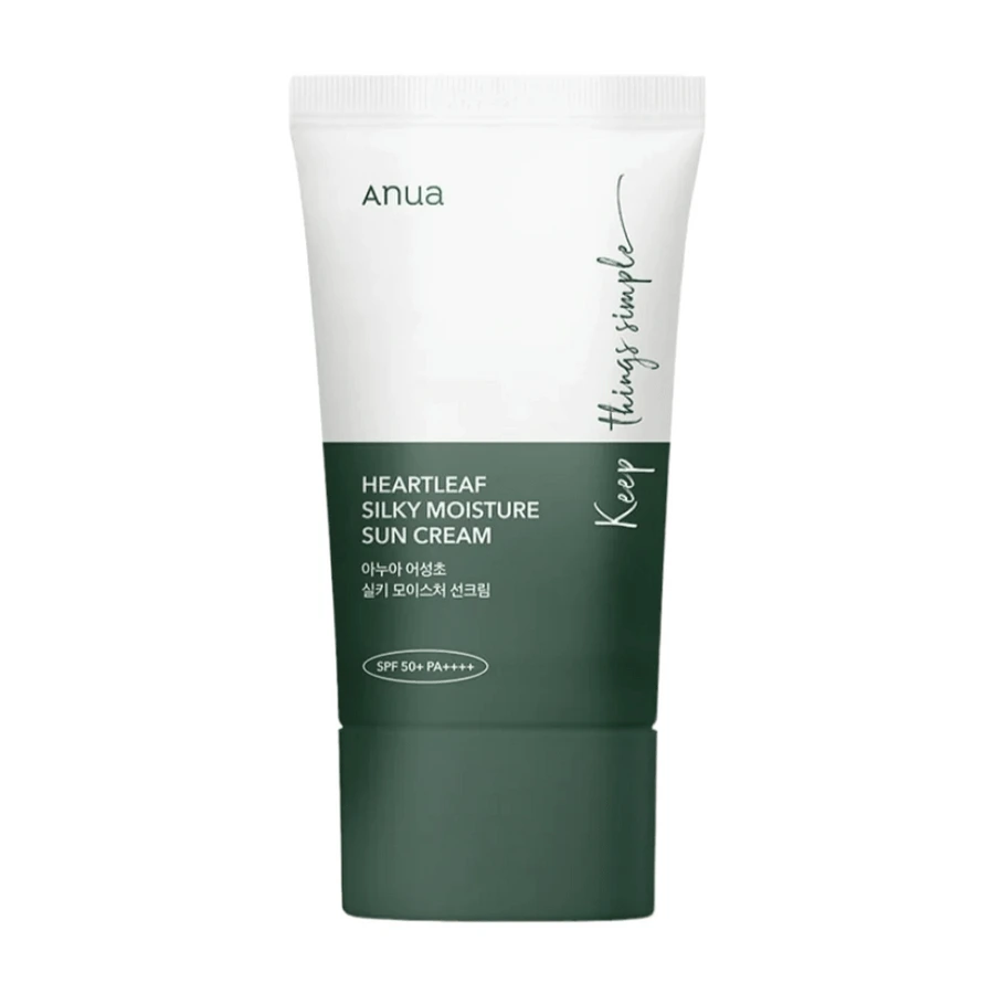 واقي شمس انوا Anua سيلكي مويسشر المرطب SPF50 حجم 50 مل