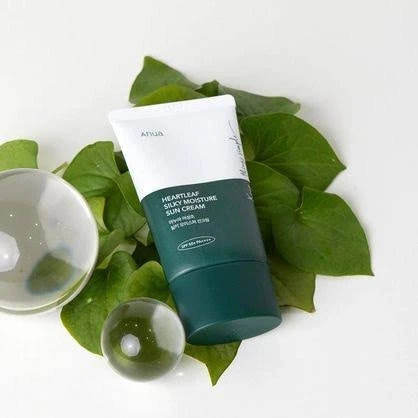 واقي شمس انوا Anua سيلكي مويسشر المرطب SPF50 حجم 50 مل من ANUA أصلي 100% | متوفر لدى صيدلية البحرين في الموصل بالعراق