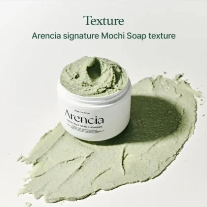 غسول أرينسيا Arencia الأرز الأخضر والموتشي للتنظيف العميق 120 جم من Arencia أصلي 100% | متوفر لدى صيدلية البحرين في الموصل بالعراق