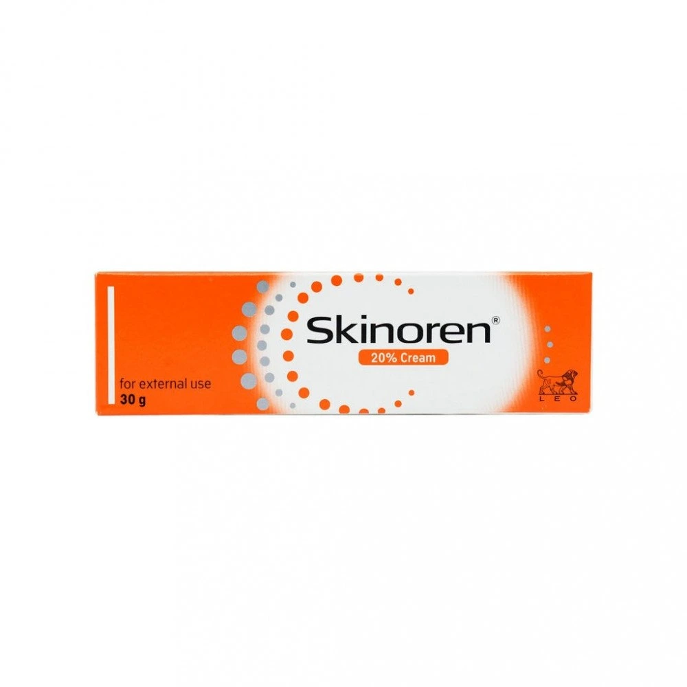 كريم سكنورين Bayer Skinoren 20% لعلاج حب الشباب وتصبغات البشرة 30 غرام من Bayer أصلي 100% | متوفر لدى صيدلية البحرين في الموصل بالعراق