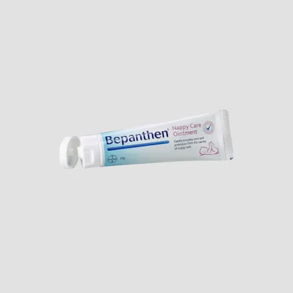 مرهم بيبانثين Bepanthen العناية بالطفل لحماية وترطيب بشرة الأطفال الحساسة 30 غرام من Bepanthen أصلي 100% | متوفر لدى صيدلية البحرين في الموصل بالعراق