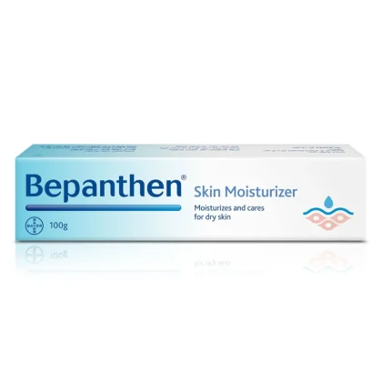 كريم مرطب بيبانثين Bepanthen للترطيب والعناية بالبشرة الجافة 100 غرام من Bepanthen أصلي 100% | متوفر لدى صيدلية البحرين في الموصل بالعراق