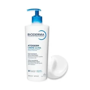 كريم بيوديرما أتوديرم الترا BIODERMA مرطب للوجه والجسم بالنياسيناميد 500 مل من Bioderma أصلي 100% | متوفر لدى صيدلية البحرين في الموصل بالعراق