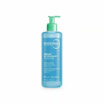 غسول بايوديرما Bioderma سيبيوم للبشرة الدهنية والمختلطة 400 مل من Bioderma أصلي 100% | متوفر لدى صيدلية البحرين في الموصل بالعراق