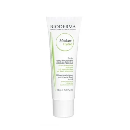 كريم بيوديرما Bioderma سيبيوم هيدرا المرطب للبشرة المعرضة لحب الشباب 40 مل من Bioderma أصلي 100% | متوفر لدى صيدلية البحرين في الموصل بالعراق