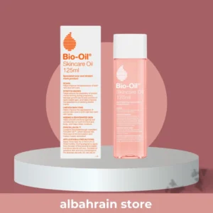 زيت بايو اويل Bio-Oil للندوب وعلامات التمدد وتوحيد لون البشرة 125 مل من Bio-Oil أصلي 100% | متوفر لدى صيدلية البحرين في الموصل بالعراق