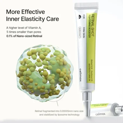 سيروم سيليماكس celimax ريتينال شوت لشد التجاعيد 30 مل من Celimax أصلي 100% | متوفر لدى صيدلية البحرين في الموصل بالعراق