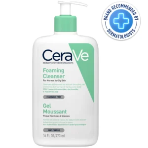 غسول سيرافي CeraVe بالهيالورونيك والنياسيناميد لتنظيف وترطيب البشرة 473 مل من CeraVe أصلي 100% | متوفر لدى صيدلية البحرين في الموصل بالعراق