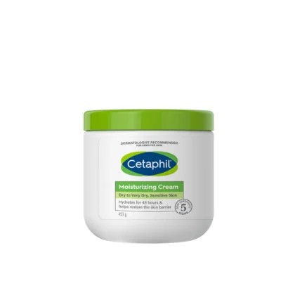 كريم سيتافيل Cetaphil المرطب المكثف للبشرة الجافة والحساسة 453 غرام من Cetaphil أصلي 100% | متوفر لدى صيدلية البحرين في الموصل بالعراق