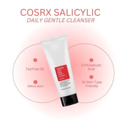 غسول كوزركس COSRX حمض الساليسيليك لتنظيف العميق ومحاربة حب الشباب 150 مل من COSRX أصلي 100% | متوفر لدى صيدلية البحرين في الموصل بالعراق
