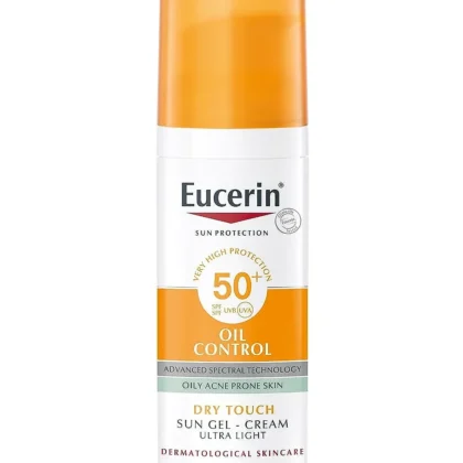 واقي شمس يوسيرين Eucerin للبشرة الدهنية والمعرضة للحبوب 50 مل من Eucerin أصلي 100% | متوفر لدى صيدلية البحرين في الموصل بالعراق