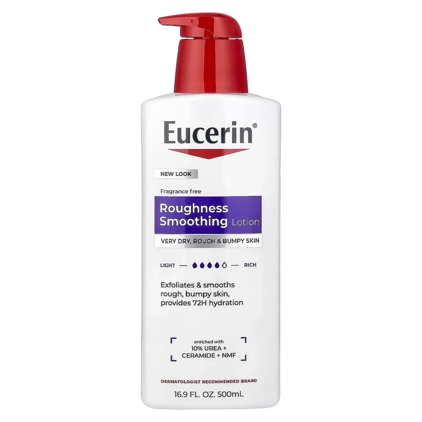 لوشن يوسيرين Eucerin المقشر لتنعيم البشرة الخشنة يوريا 10% 500 مل