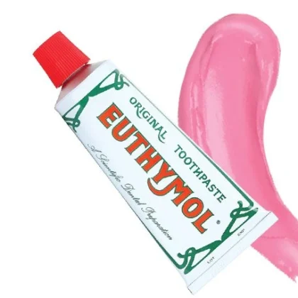 معجون أسنان يوثيمول Euthymol الأصلي لحماية اللثة وانتعاش الفم 75 مل من Euthymol أصلي 100% | متوفر لدى صيدلية البحرين في الموصل بالعراق