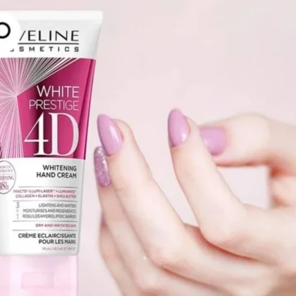 كريم ايفلين Eveline 4D لتفتيح وترطيب اليدين وإزالة التصبغات 100 مل من Eveline أصلي 100% | متوفر لدى صيدلية البحرين في الموصل بالعراق