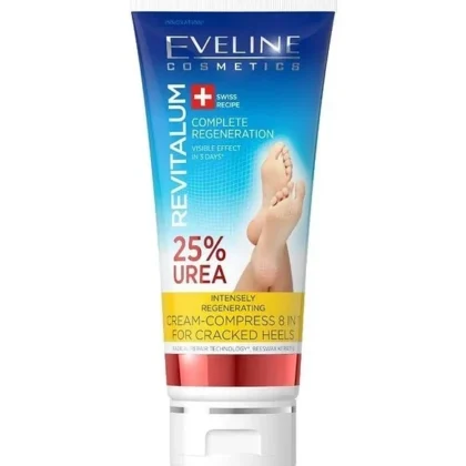 كريم قدم ايفلاين Eveline يوريا 25% لعلاج التشققات وترطيب مكثف 100 مل من Eveline أصلي 100% | متوفر لدى صيدلية البحرين في الموصل بالعراق