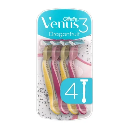 شفرات إزالة الشعر جيليت فينس دراجون فروت Gillette Venus Dragonfruit النسائية من Gillette Venus أصلي 100% | متوفر لدى صيدلية البحرين في الموصل بالعراق