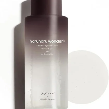 تونر هاروهارو وندر HaruHaru Wonder بالأرز الأسود وحمض الهيالورونيك 150 مل من HaruHaru Wonder أصلي 100% | متوفر لدى صيدلية البحرين في الموصل بالعراق