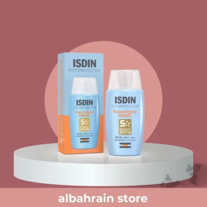 واقي شمس إيزندين ISDIN فิวشن ووتر ماجيك SPF50 للبشرة 50 مل من ISDIN أصلي 100% | متوفر لدى صيدلية البحرين في الموصل بالعراق