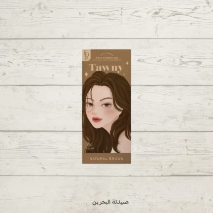 صبغة شعر كريمية كوتة Kota Cosmetics لون بني طبيعي توني 100 مل من Kota Cosmetics أصلي 100% | متوفر لدى صيدلية البحرين في الموصل بالعراق