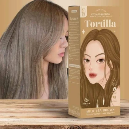 صبغة شعر كوتة كوزمتكس كوتة توروتيا ميلك تي براون بني حليبي 100 مل من Kota Cosmetics أصلي 100% | متوفر لدى صيدلية البحرين في الموصل بالعراق