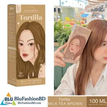 صبغة شعر كوتة كوزمتكس كوتة توروتيا ميلك تي براون بني حليبي 100 مل من Kota Cosmetics أصلي 100% | متوفر لدى صيدلية البحرين في الموصل بالعراق
