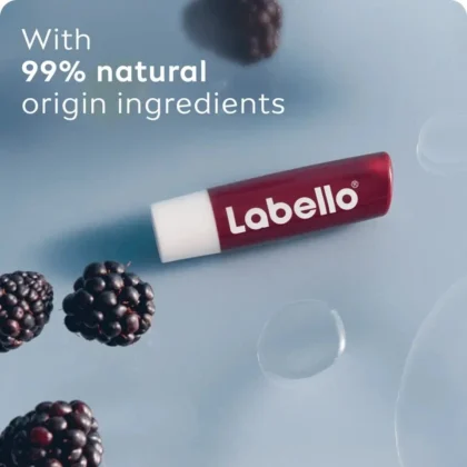 مرطب شفاه لابيلو Labello بلاك بيري شاين بخلاصة التوت للترطيب 4.8 جم من Labello أصلي 100% | متوفر لدى صيدلية البحرين في الموصل بالعراق
