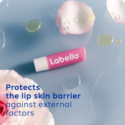 مرطب شفاه لابيلو Labello سوفت روز بالورد لترطيب وتوريد الشفاه 4.8 غرام من Labello أصلي 100% | متوفر لدى صيدلية البحرين في الموصل بالعراق