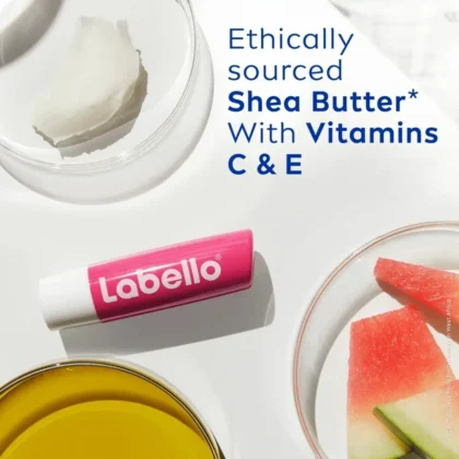 مرطب شفاه لابيلو Labello بالبطيخ للترطيب واللمعان 4.8 جرام من Labello أصلي 100% | متوفر لدى صيدلية البحرين في الموصل بالعراق