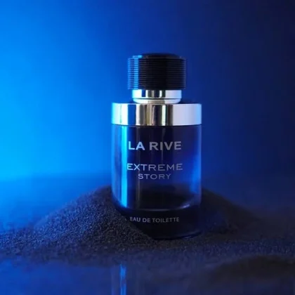 عطر لا ريف إكستريم ستوري La Rive Extreme Story للرجال أو دي تواليت من La Rive أصلي 100% | متوفر لدى صيدلية البحرين في الموصل بالعراق
