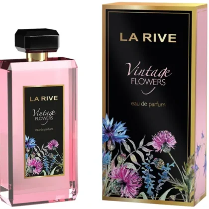 عطر لا ريف La Rive فينتيج فلاورز أو دو بارفان للنساء 90 مل من La Rive أصلي 100% | متوفر لدى صيدلية البحرين في الموصل بالعراق