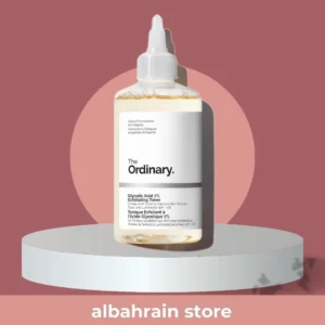 تونر مهدئ ماركة The ordinary glycolic acid 7% Exfoliating toner | تونر الكلايكولك اسد من ذا اوردنري حجم كبير 240 ملم من ماركة أصلية أصلي 100% | متوفر لدى صيدلية البحرين في الموصل بالعراق