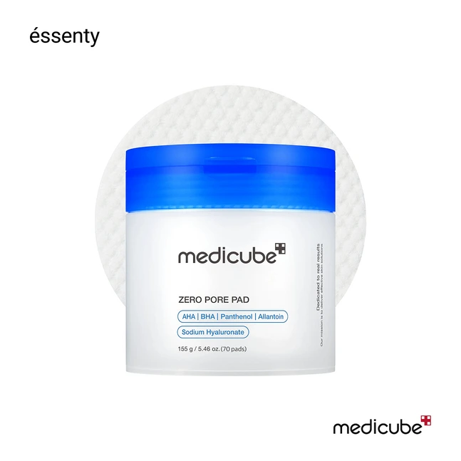 قطن تقشير وشد المسام ميديكيوب Medicube Zero Pore Pad 2.0 حجم 70 قطعة من Medicube أصلي 100% | متوفر لدى صيدلية البحرين في الموصل بالعراق