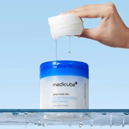 قطن تقشير وشد المسام ميديكيوب Medicube Zero Pore Pad 2.0 حجم 70 قطعة من Medicube أصلي 100% | متوفر لدى صيدلية البحرين في الموصل بالعراق