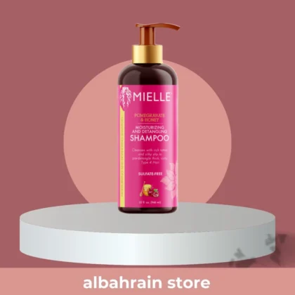 شامبو ميلي بومغرانَت آند هاني لتنظيف وفك تشابك الشعر الجاف والكيرلي 355 مل من Mielle Organics أصلي 100% | متوفر لدى صيدلية البحرين في الموصل بالعراق